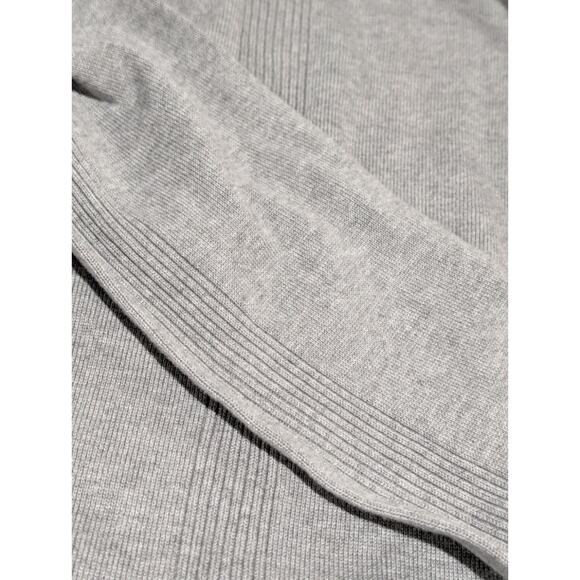 Lands' End Women's Gray Oversized Tunic Sweater Knit Knee Length Shirt Size XS - Picture 8 of 14